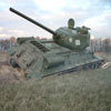 Подбитый Т-34